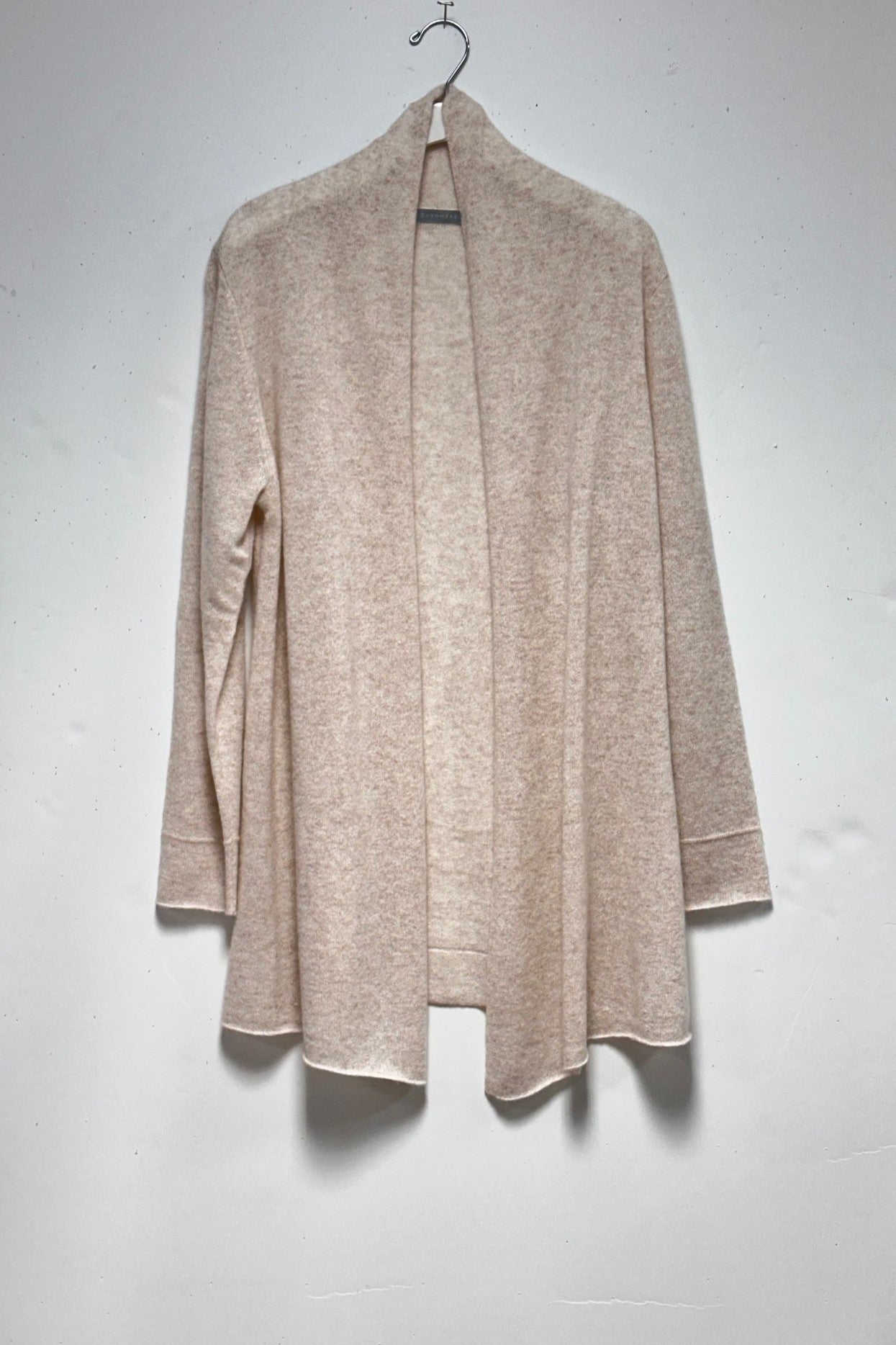 100% Cashmere Open Cardigan