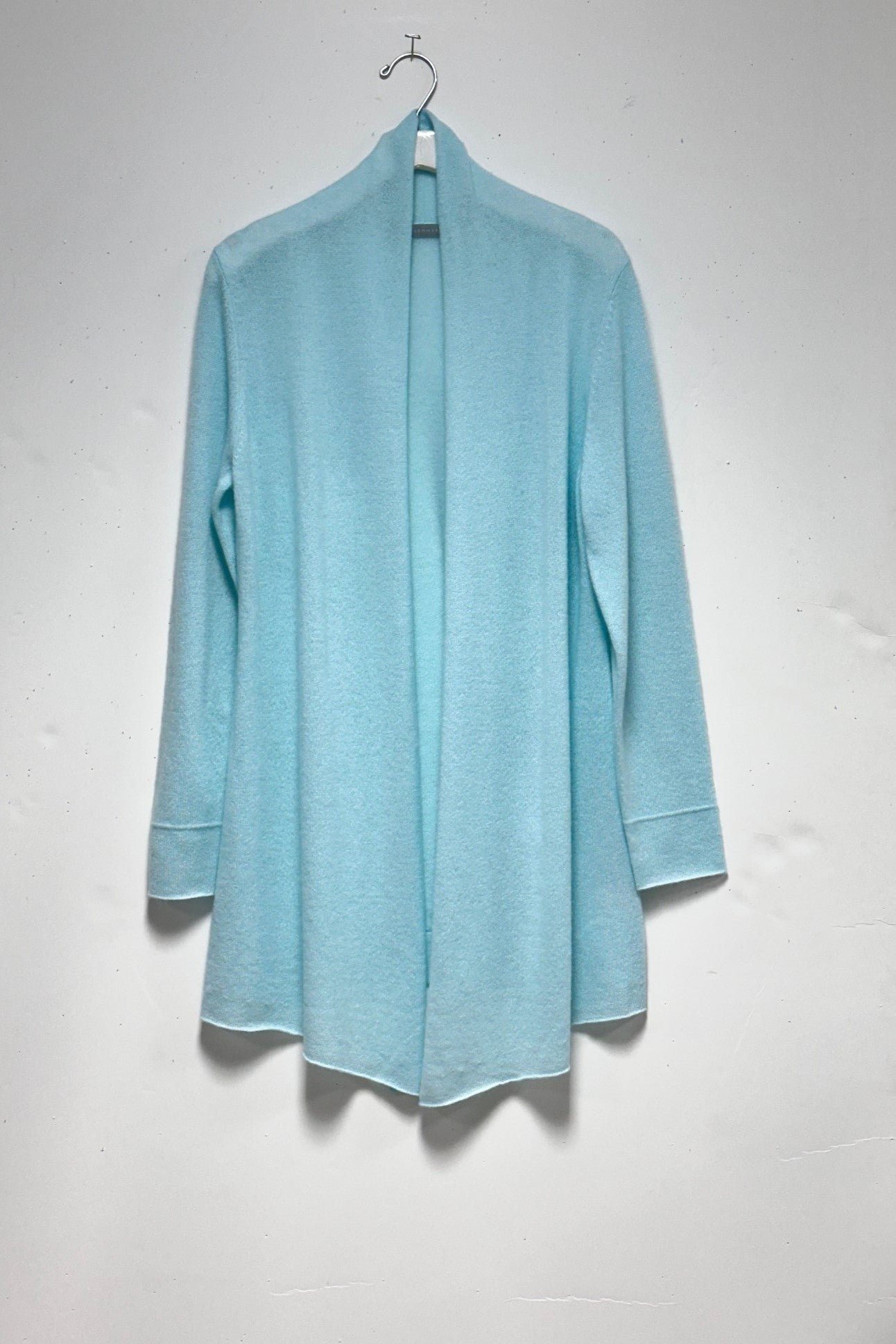 100% Cashmere Open Cardigan
