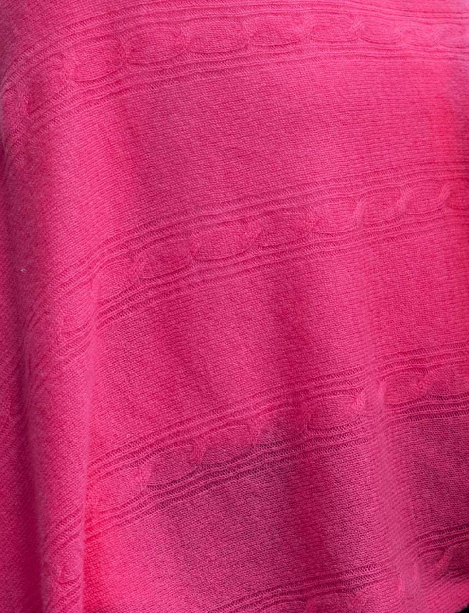 Cashmere Cable Topper