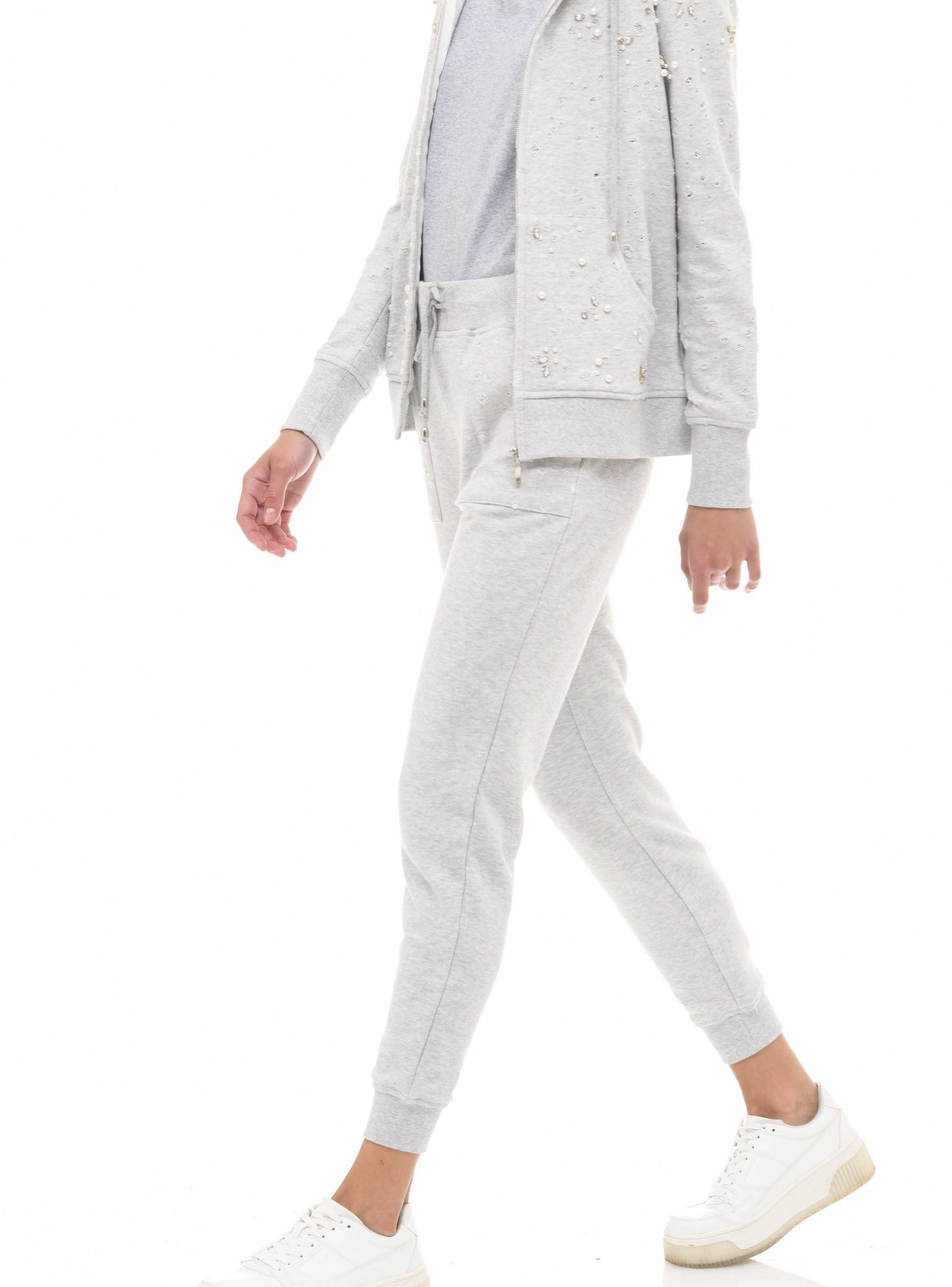 Sweat Pants With Pocket Burn Out
