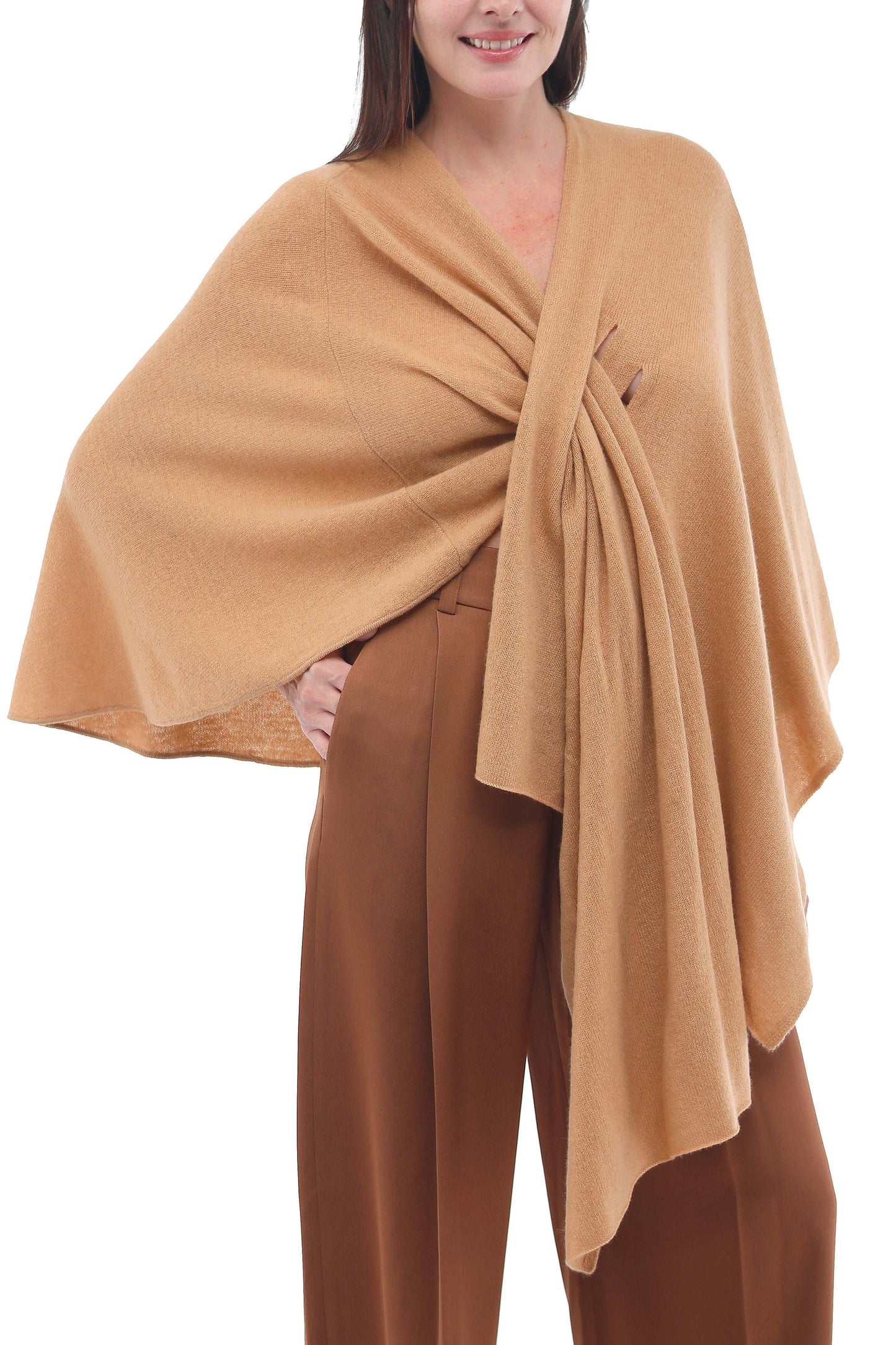100% CASHMERE WRAP SHAWL