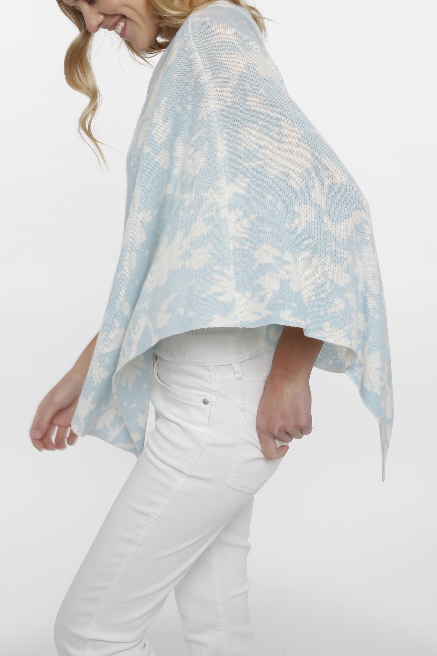 Cashmere Spring Floral Topper