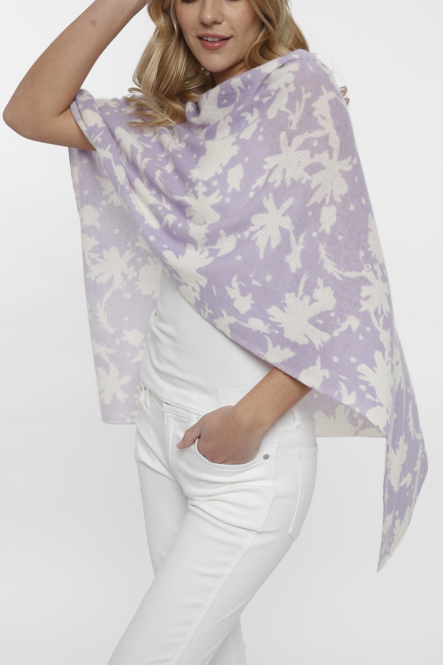 Cashmere Spring Floral Topper
