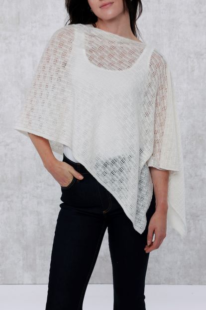 Cashmere Pointelle Topper