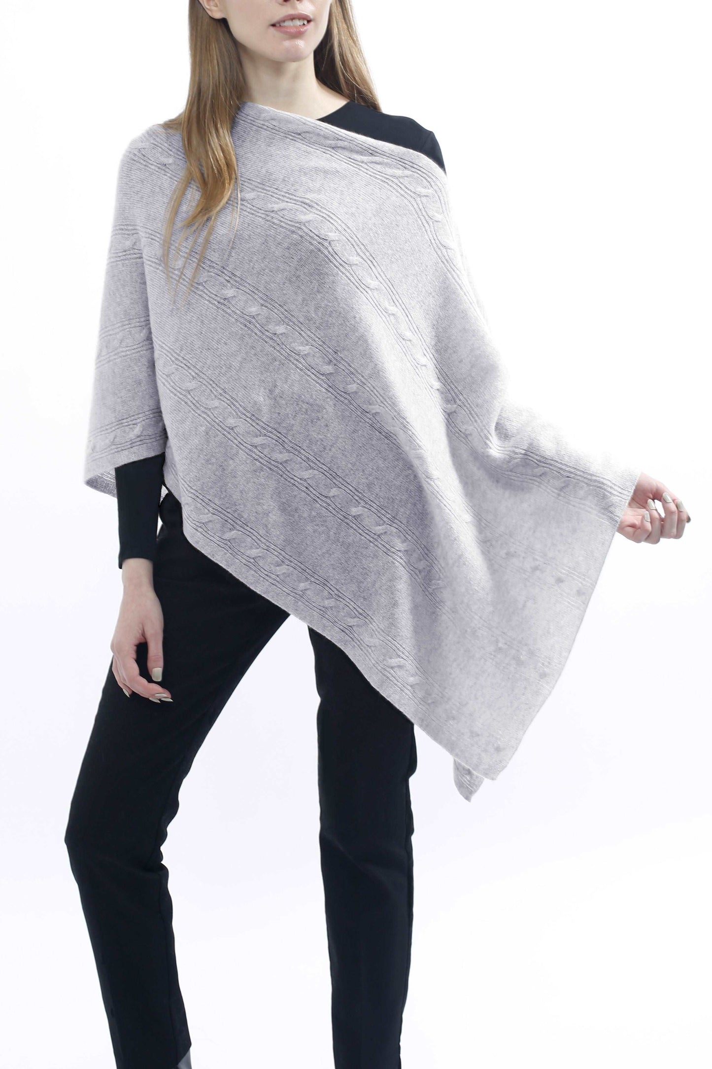 Cashmere Cable Topper