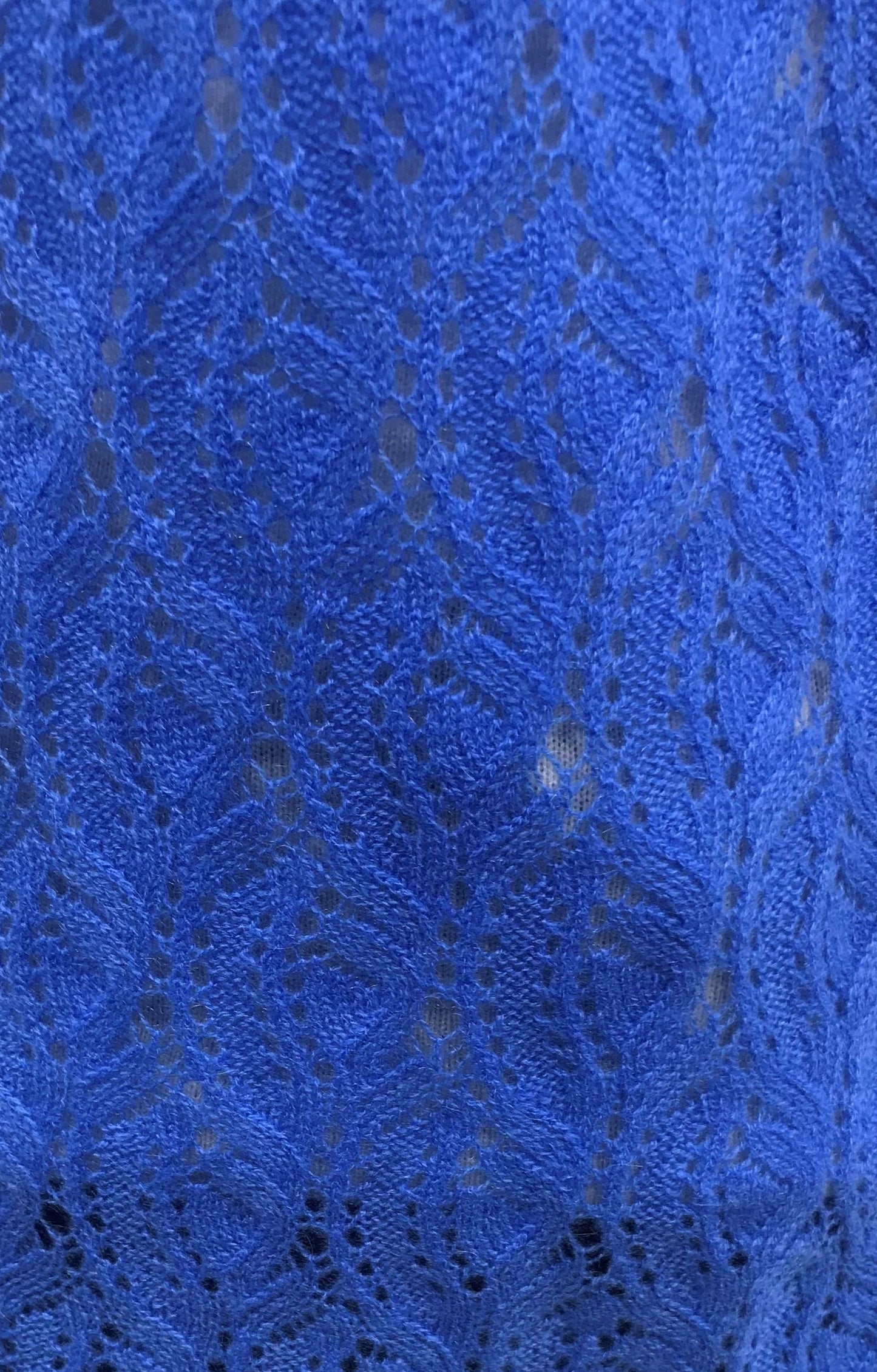 Cashmere Pointelle Shawl