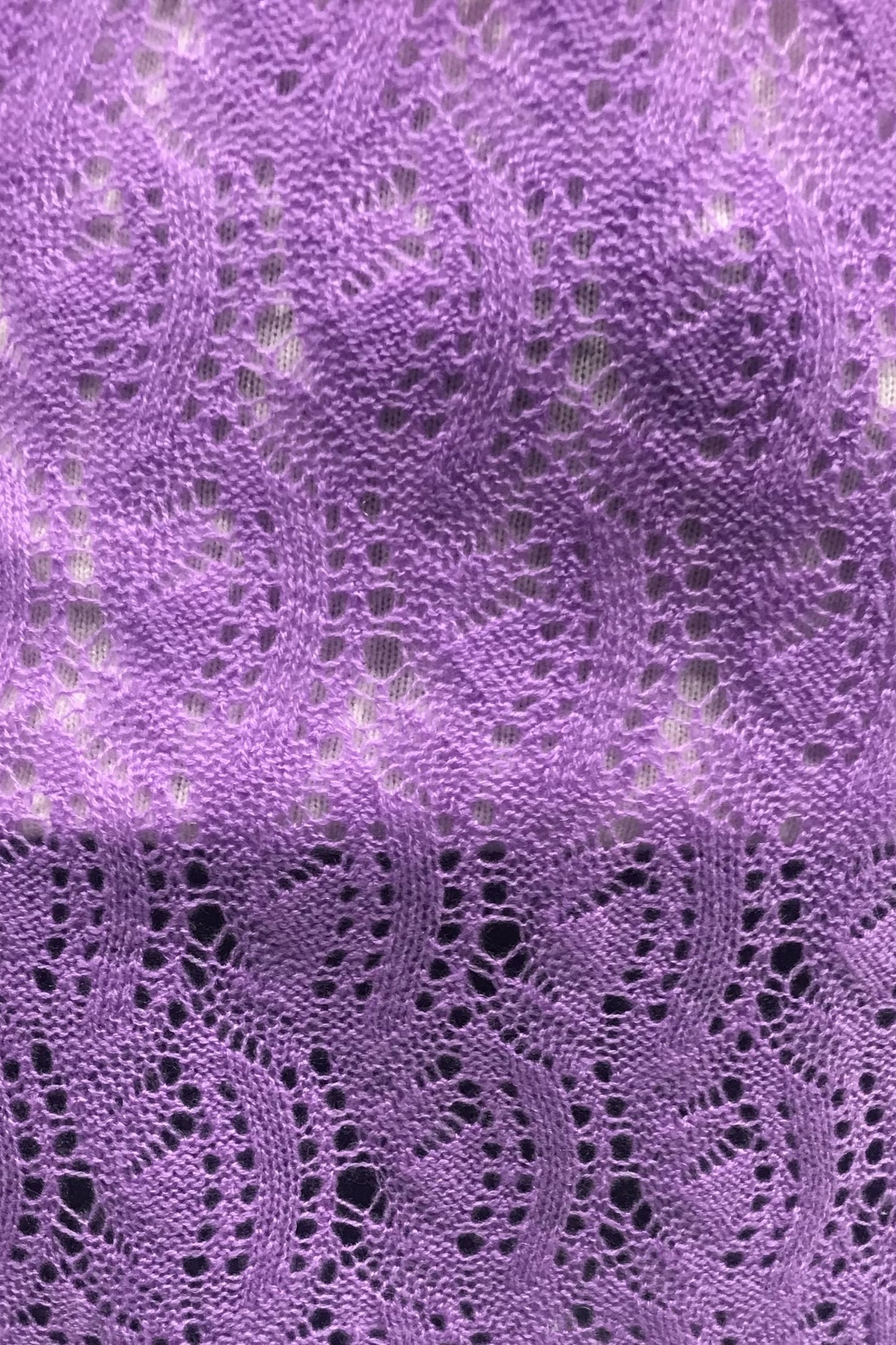 Cashmere Pointelle Shawl