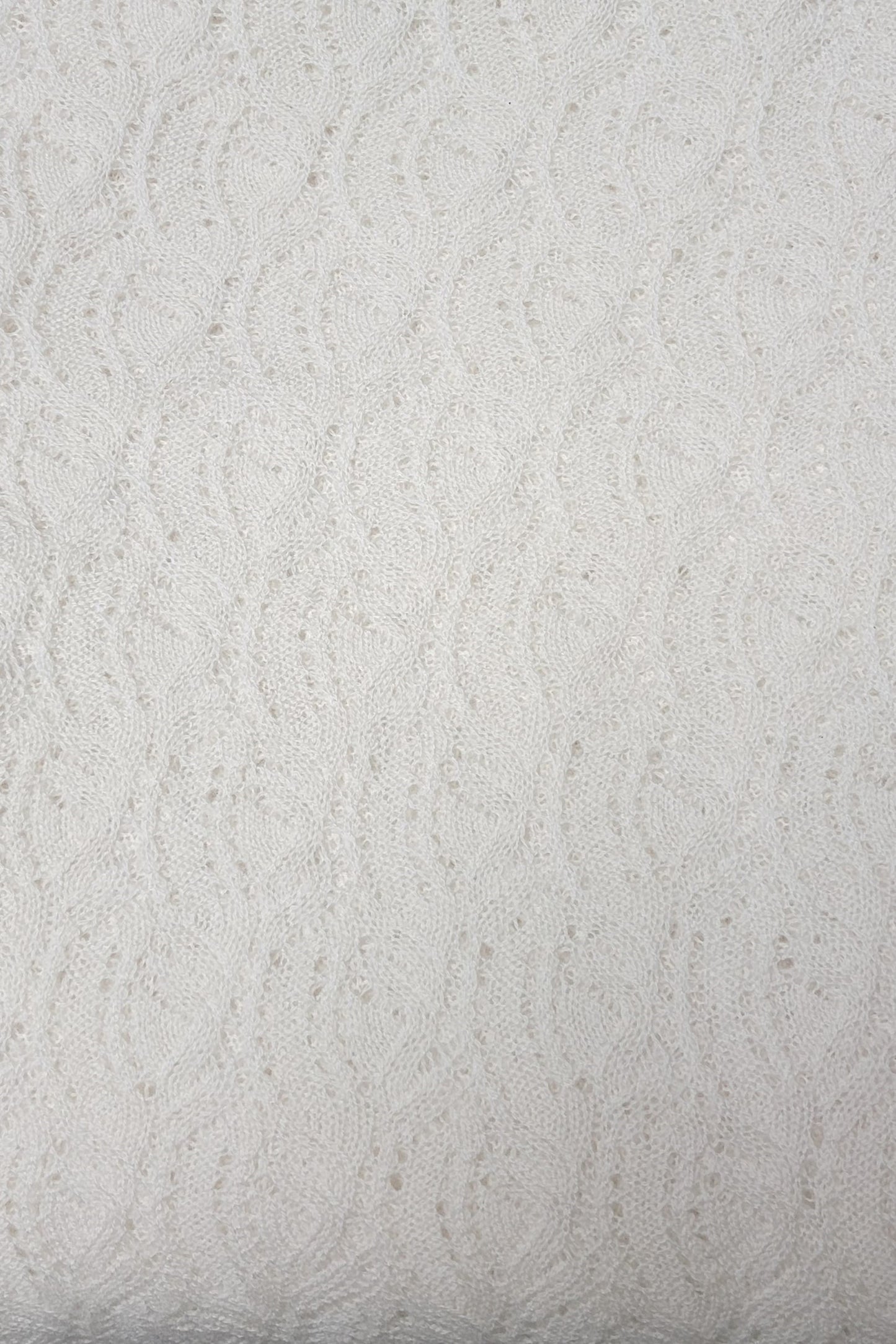 Cashmere Pointelle Shawl