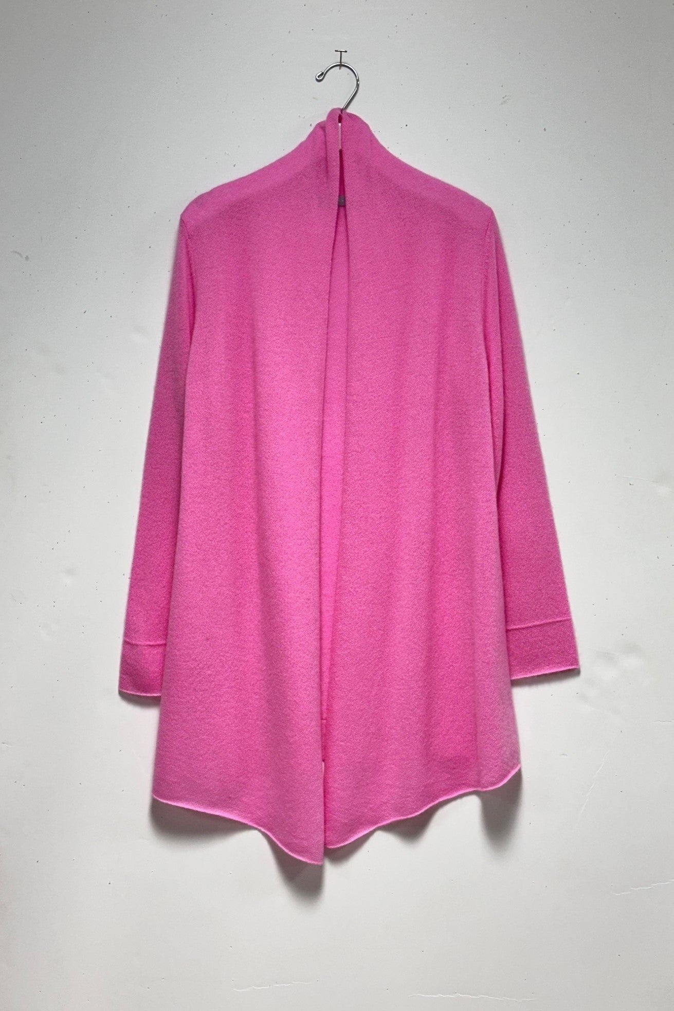 100% Cashmere Open Cardigan