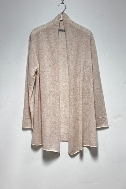 100% Cashmere Open Cardigan