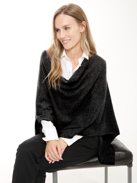 100% Cashmere Poncho