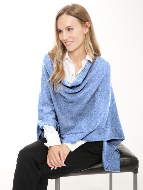 100% Cashmere Poncho