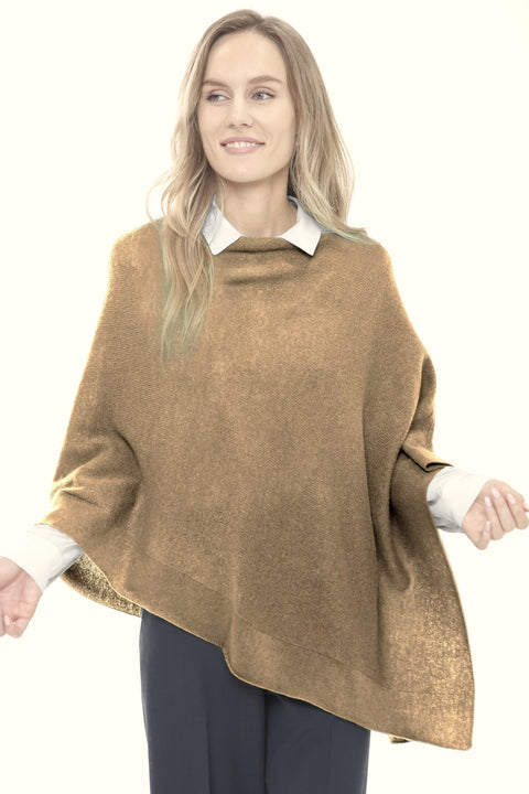 100% Cashmere Poncho