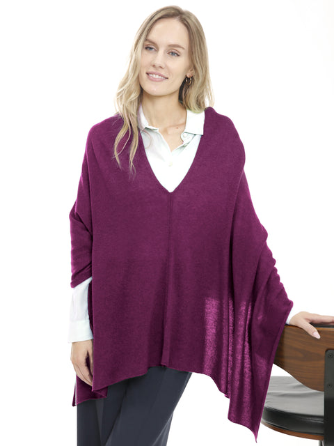 100% Cashmere Poncho