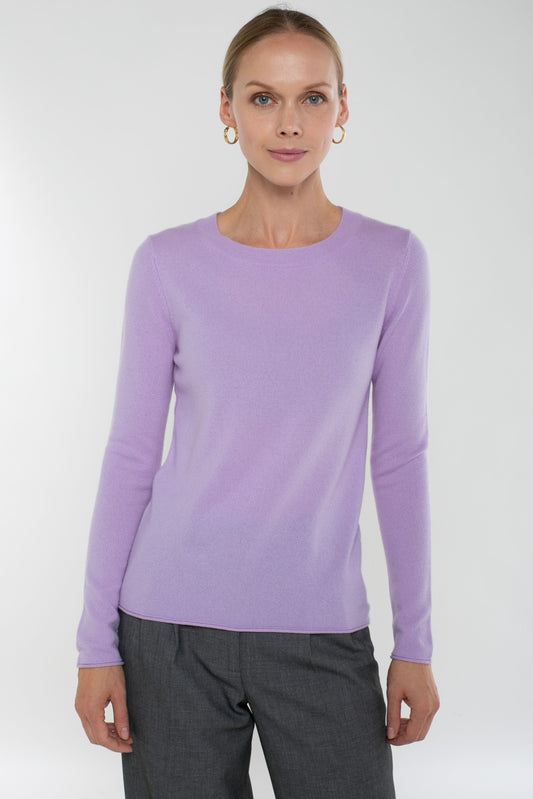 Baby Cashmere Long Sleeve Crew Neck