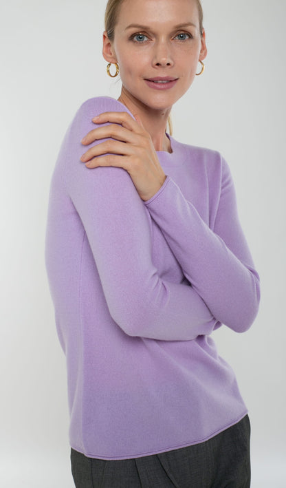 Baby Cashmere Long Sleeve Crew Neck