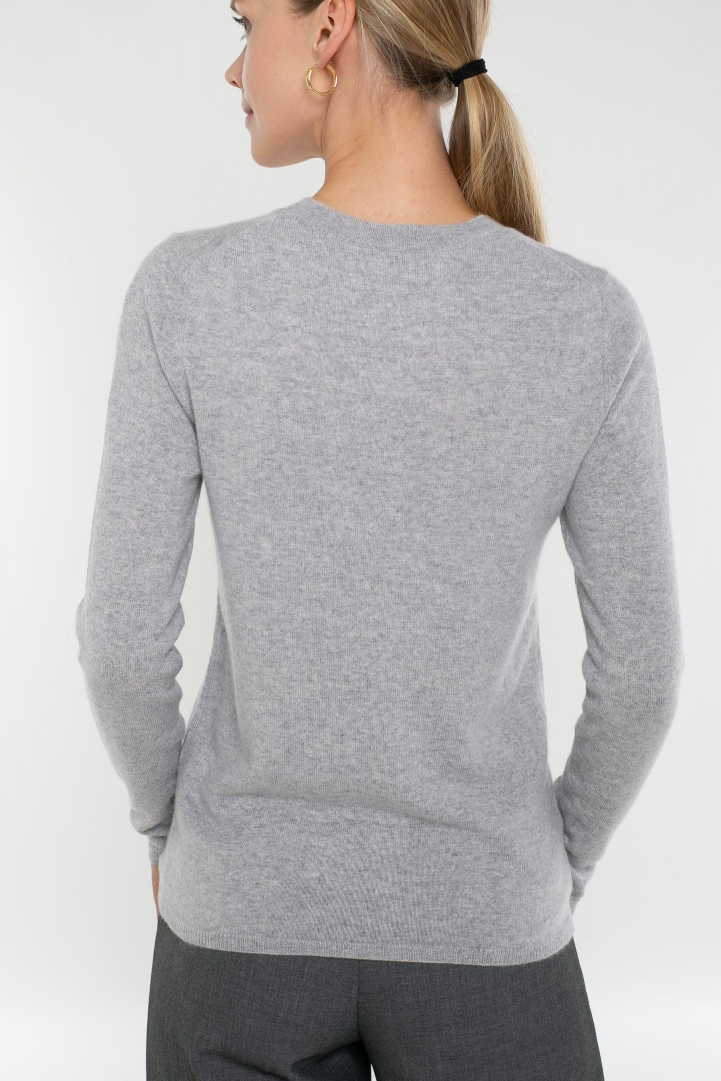 Baby Cashmere Long Sleeve V-Neck