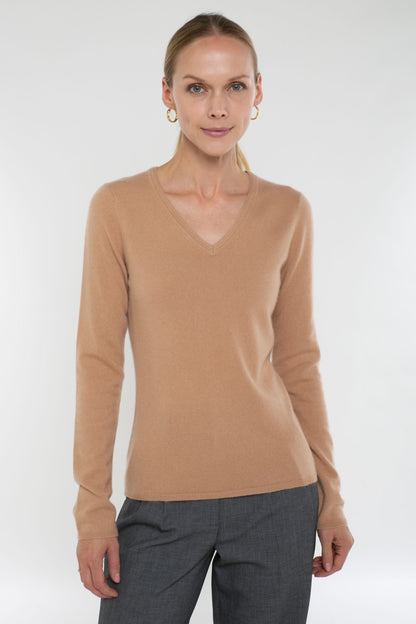 Baby Cashmere Long Sleeve V-Neck