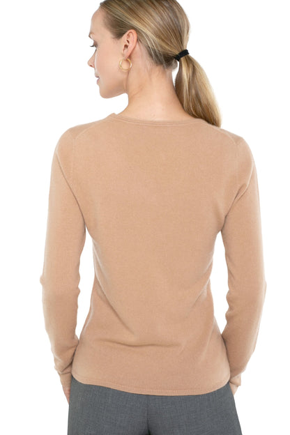 Baby Cashmere Long Sleeve V Neck Pullover