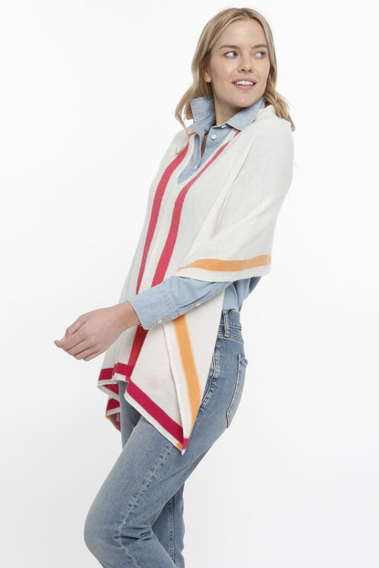 Cashmere Multi Color Tipping Topper