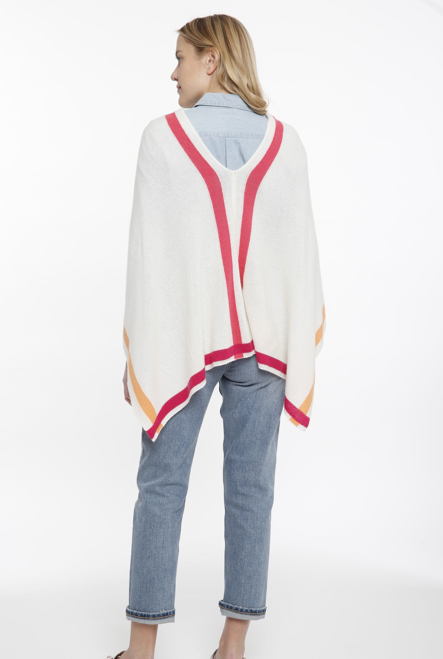 Cashmere Multi Color Tipping Topper