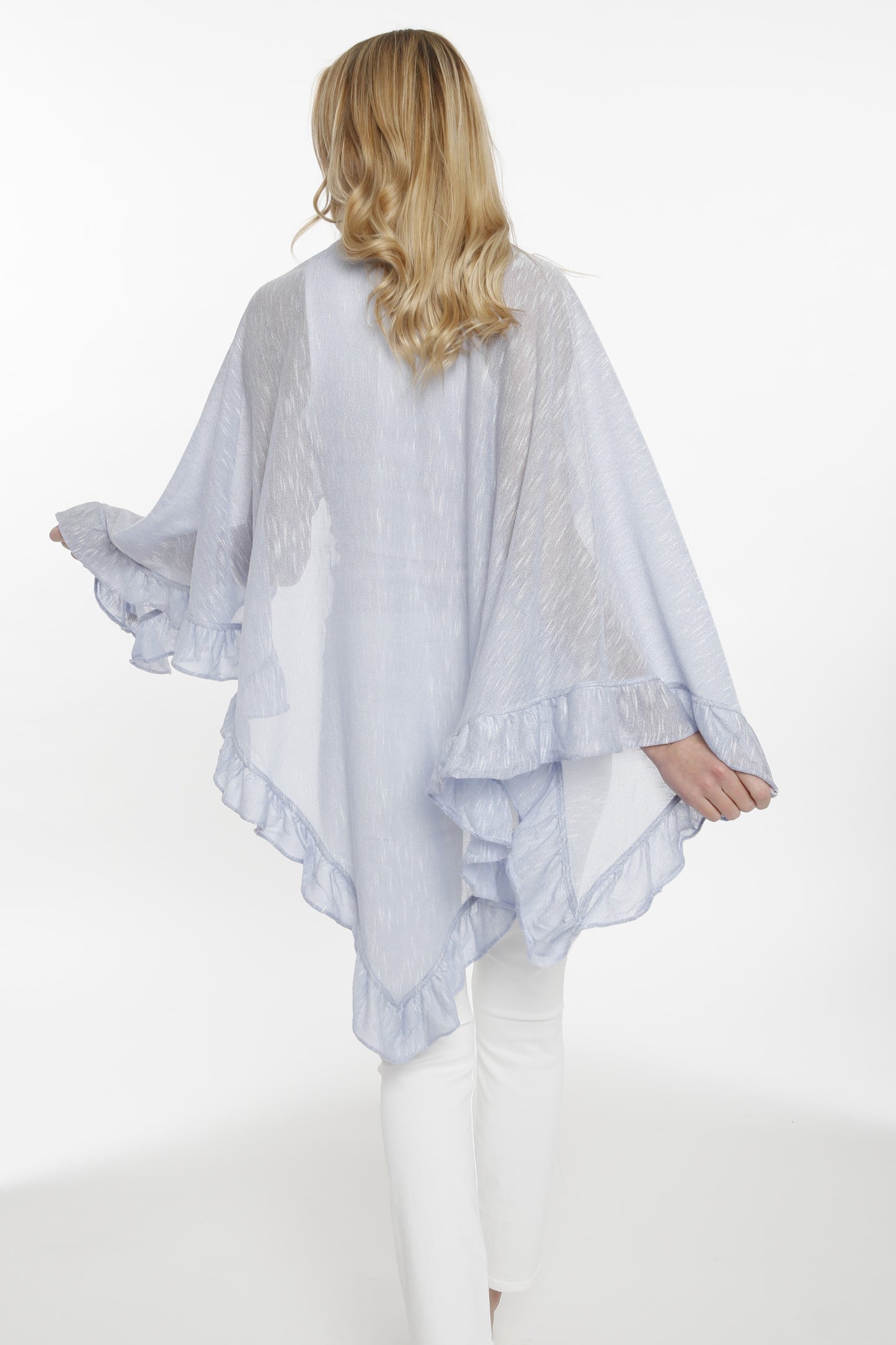 Ruffle Shawl/Wrap