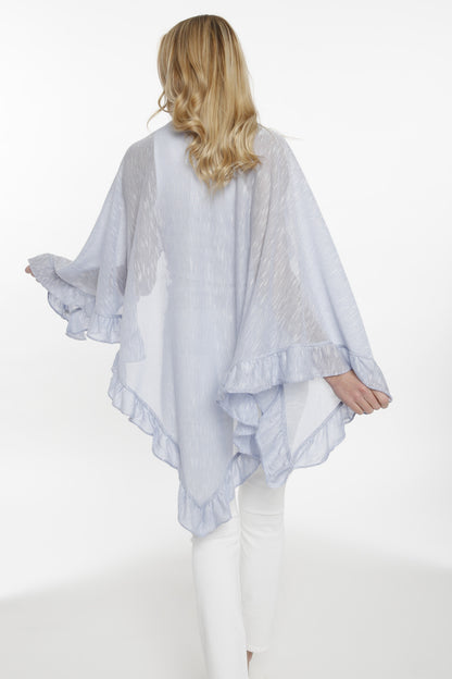 Ruffle Shawl/Wrap