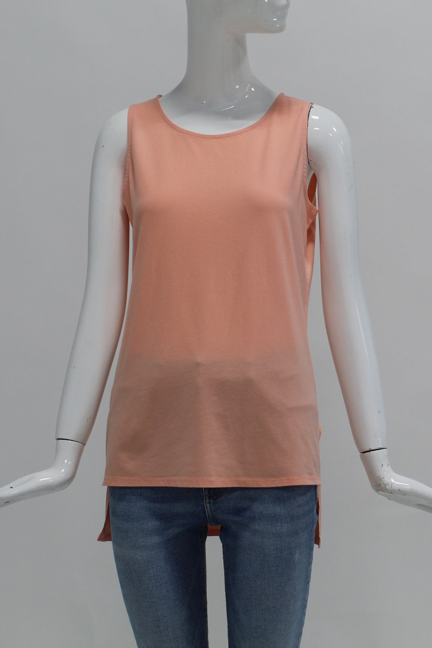 100% Cotton Hi-Lo Tank