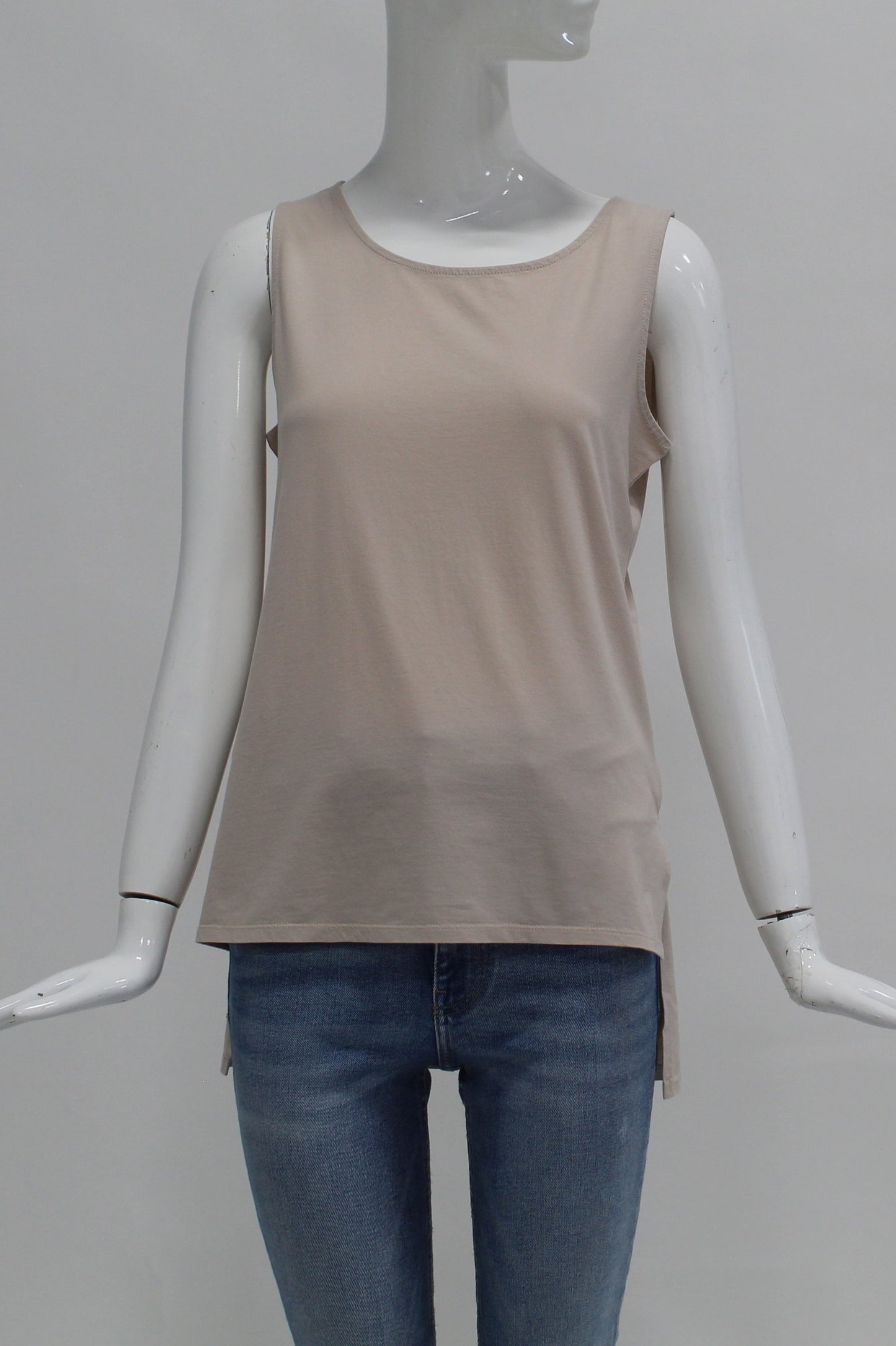 100% Cotton Hi-Lo Tank