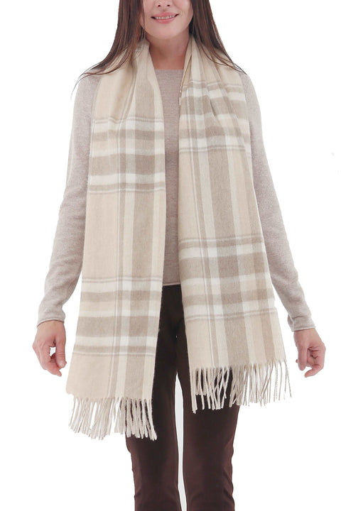 Woven Cashmere Shawl Eco-Friendly Mongolian Cashmere