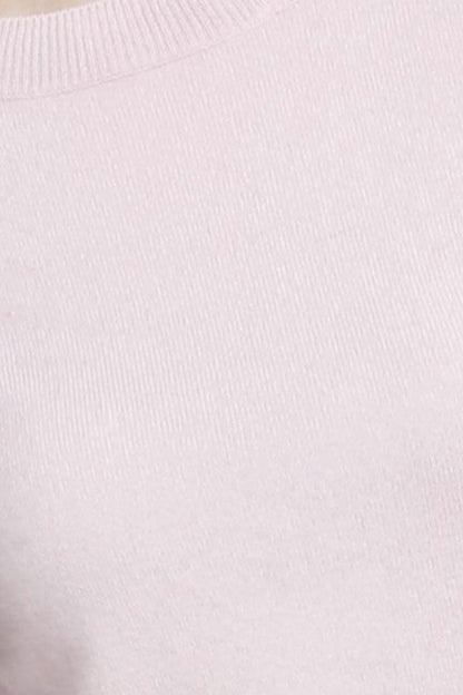 Baby Cashmere Long Sleeve Crew Neck