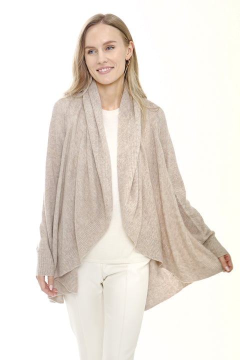 Cashmere Shawl Collar Cardigan