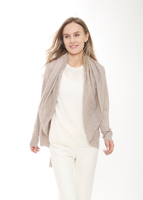 Cashmere Shawl Collar Cardigan