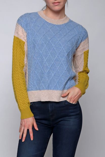 Cashmere Cable Pullover