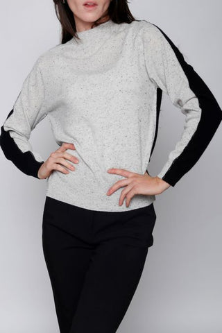 Cashmere Color Blocked Sweater