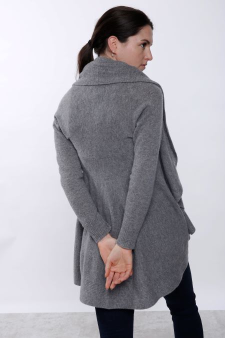 Cashmere Shawl Collar Cardigan