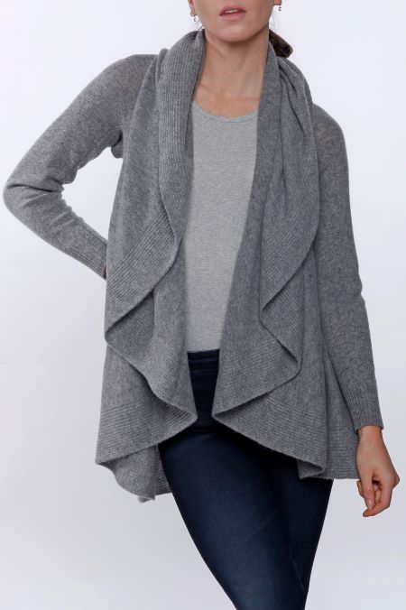 Cashmere Shawl Collar Cardigan