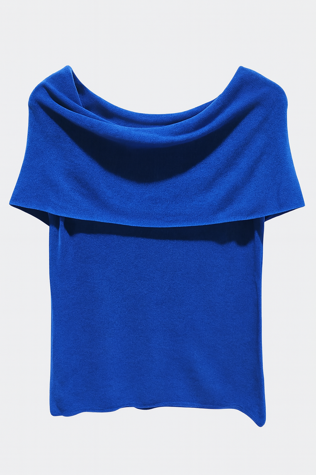 100% Cashmere Cowl Neck Top