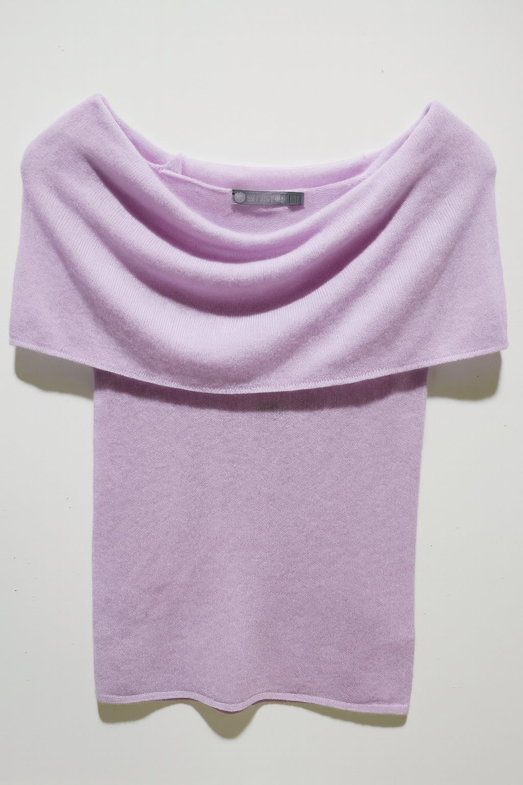 100% Cashmere Cowl Neck Top