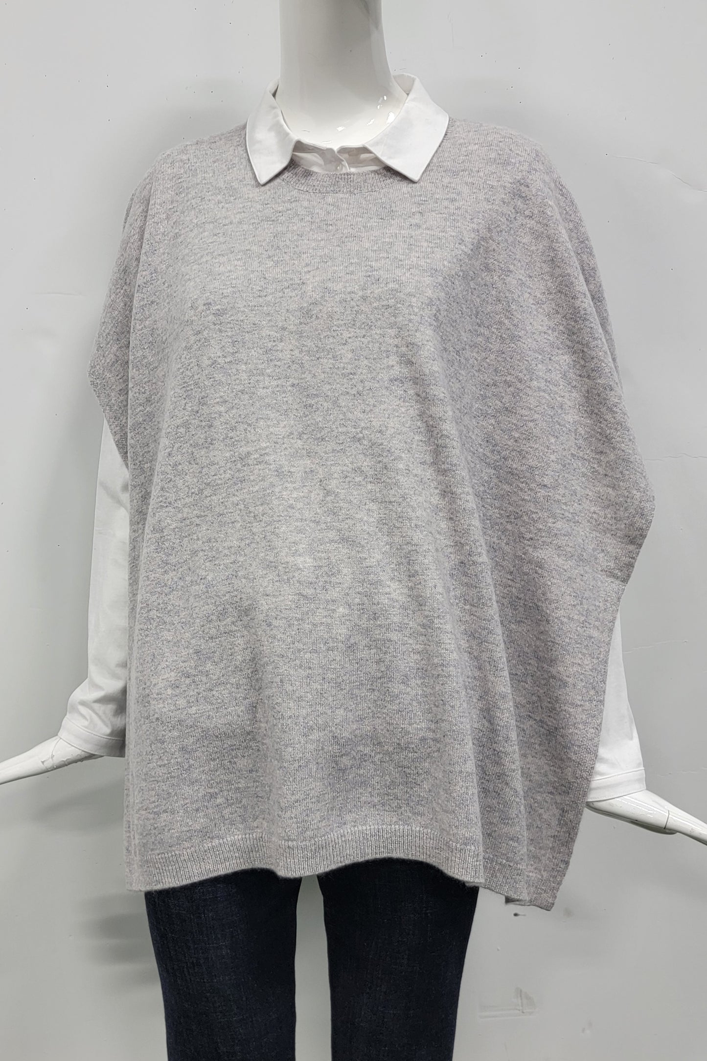 Cashmere Versatile Pullover Poncho