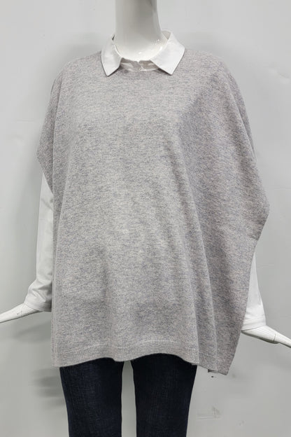 Cashmere Versatile Pullover Poncho