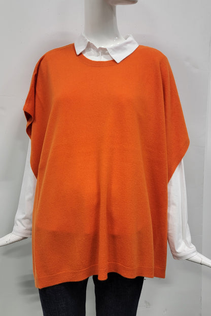 Cashmere Versatile Pullover Poncho