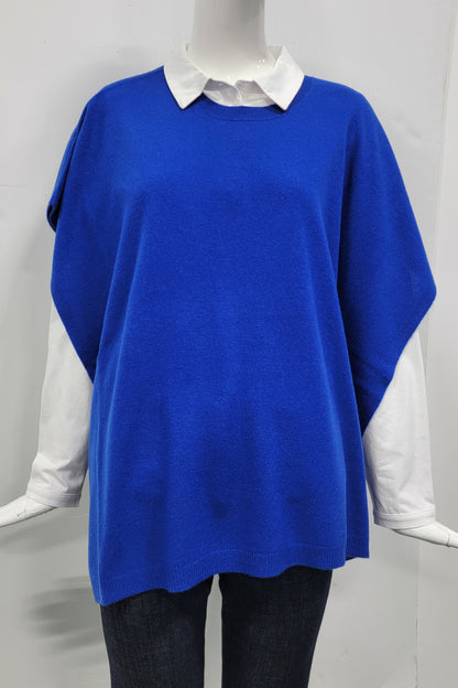 Cashmere Versatile Pullover Poncho