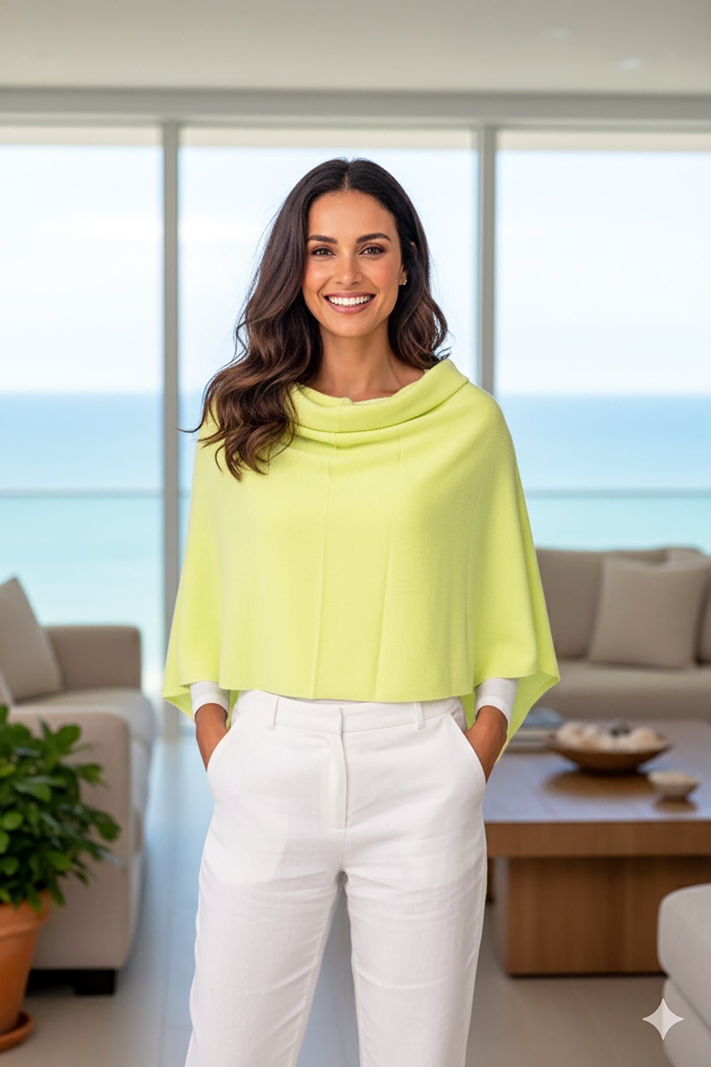 100% Cashmere Topper