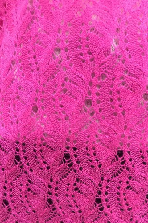Cashmere Pointelle Shawl