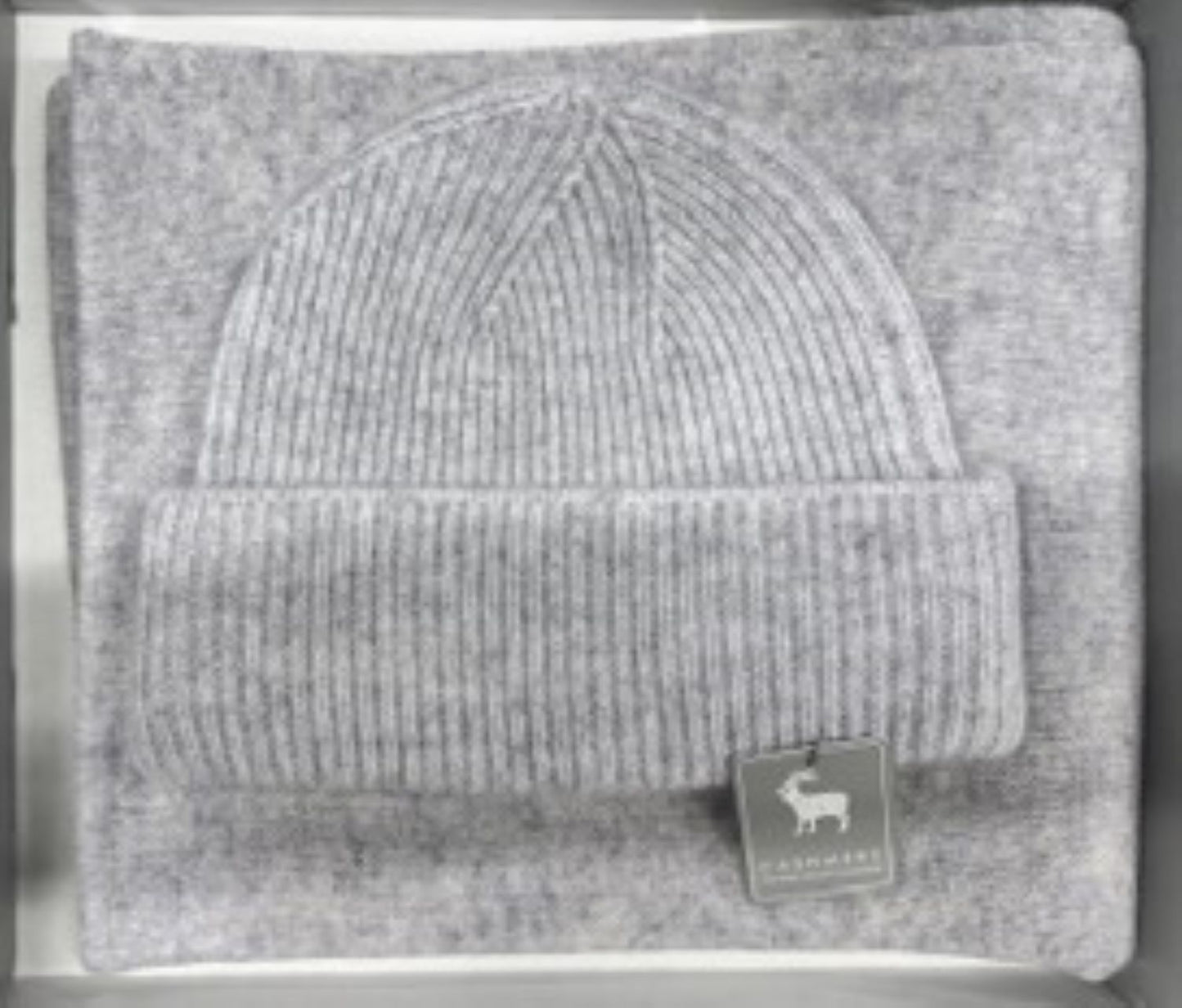 Cashmere Hat & Scarf Set