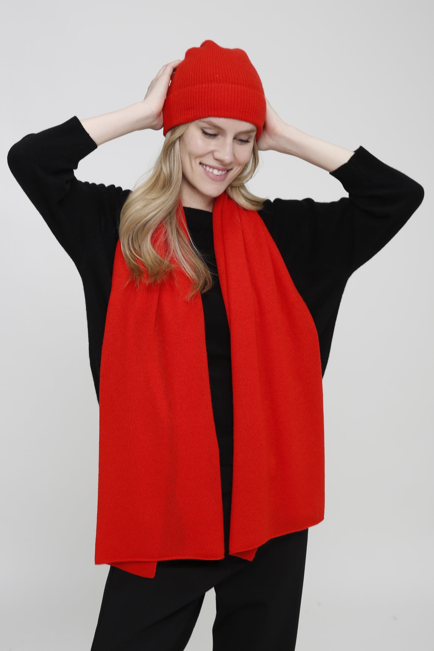 Cashmere Hat & Scarf Set