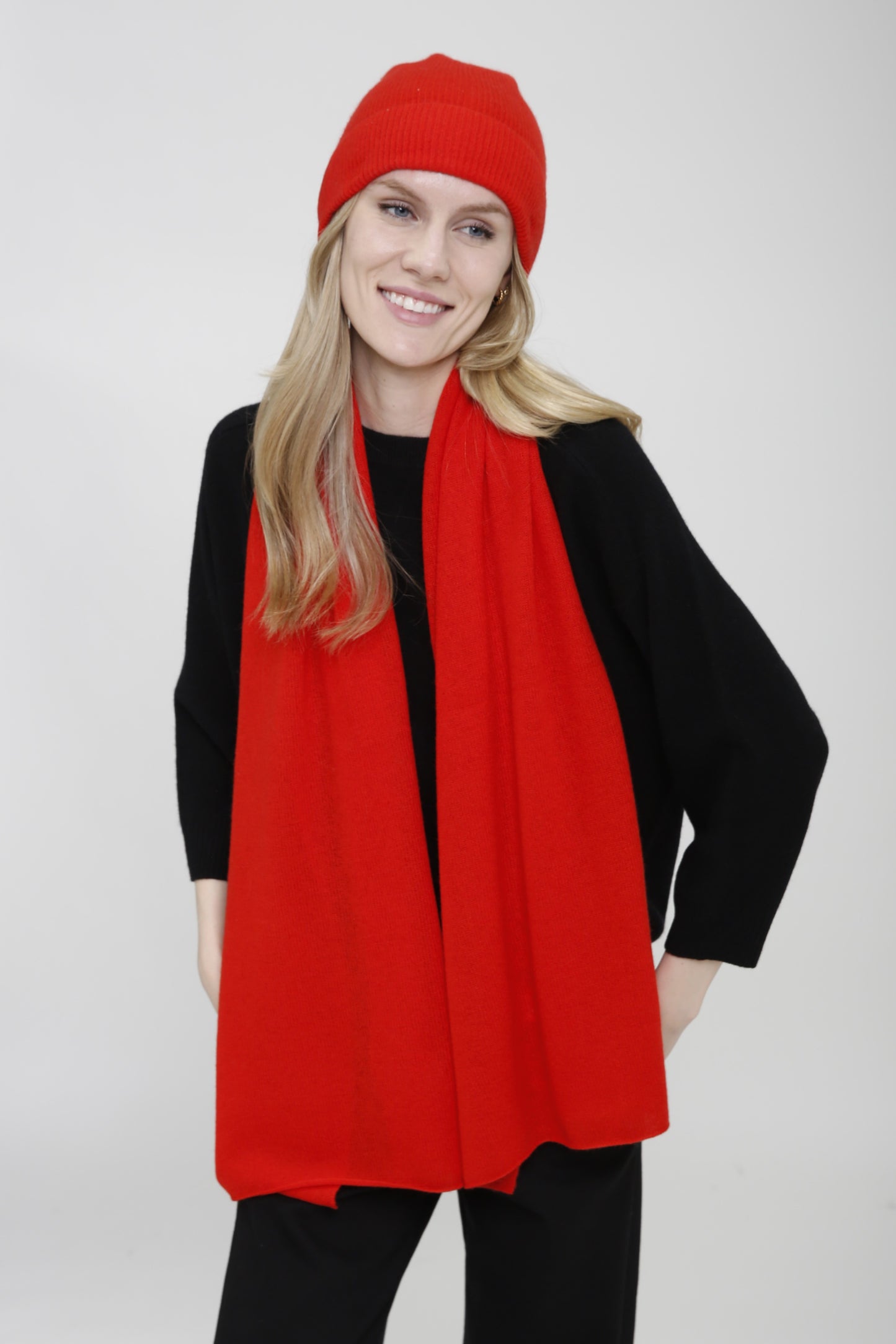 Cashmere Hat & Scarf Set