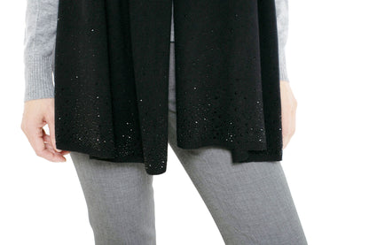 100% Cashmere Embellished Scarf