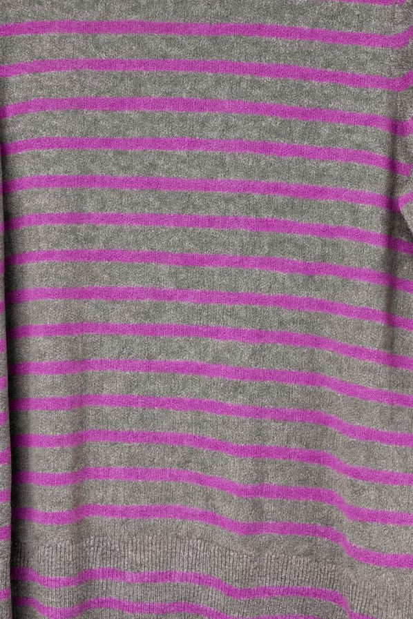 100% Cashmere Mini Stripe Scarf